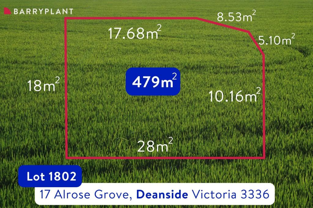 Lot 1802/17 Alrose Gr, Deanside, VIC 3336