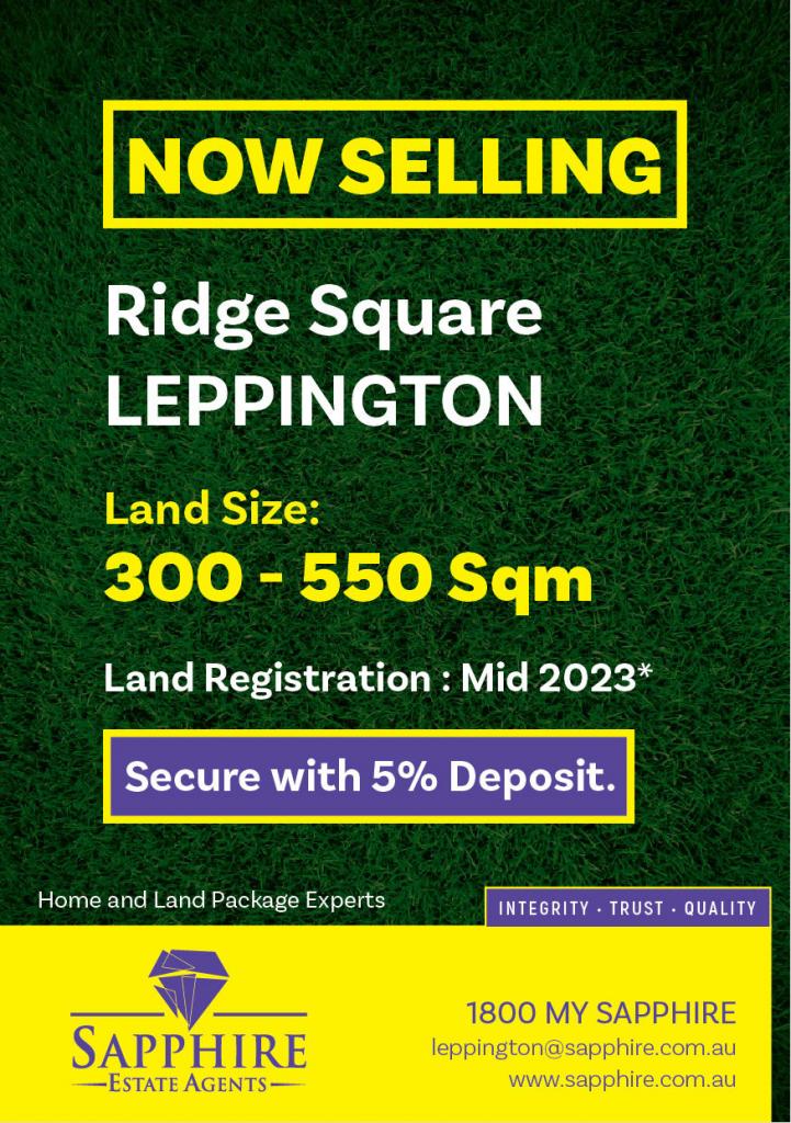 LOT 341/19 RIDGE SQ, LEPPINGTON, NSW 2179