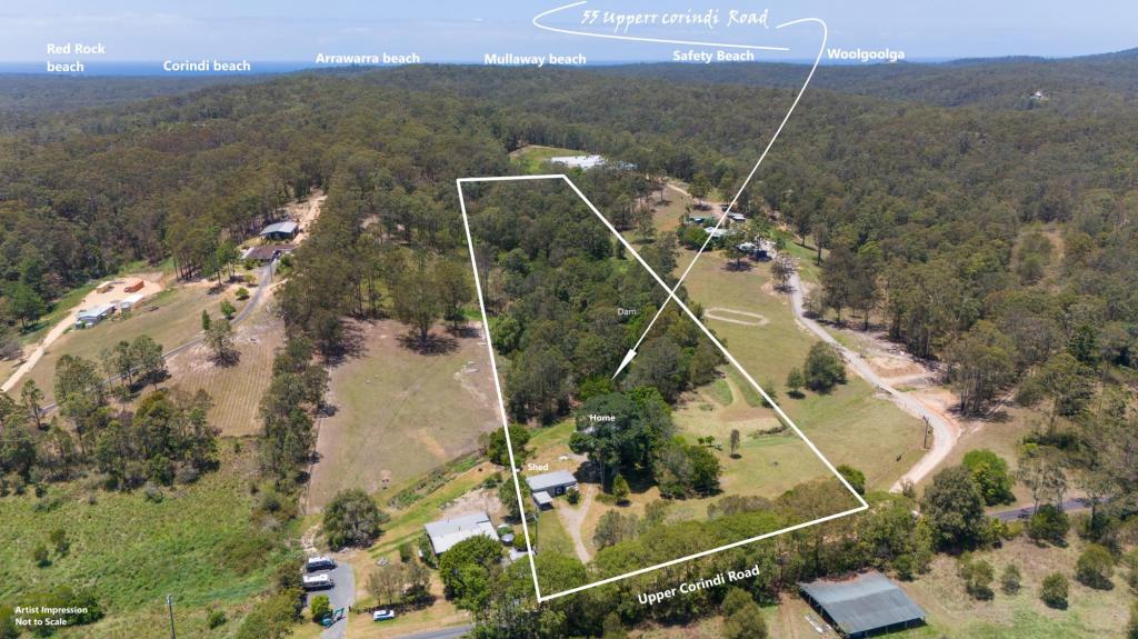 55 Upper Corindi Rd, Upper Corindi, NSW 2456