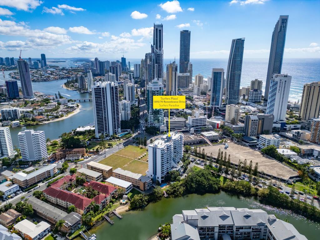1205/70 REMEMBRANCE DR, SURFERS PARADISE, QLD 4217