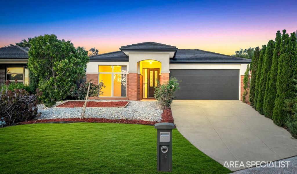 12 YELLOW GUM WAY, MANOR LAKES, VIC 3024
