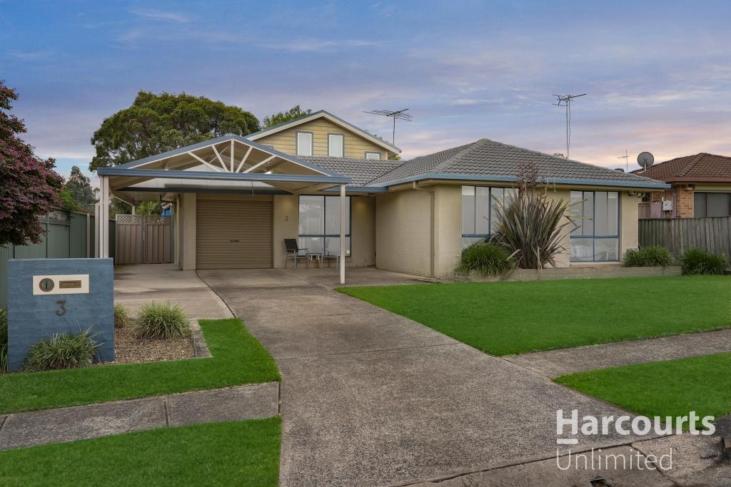 3 Lindfield Pl, Dean Park, NSW 2761