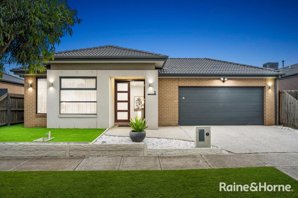 3 CITY VISTA CT, FRASER RISE, VIC 3336