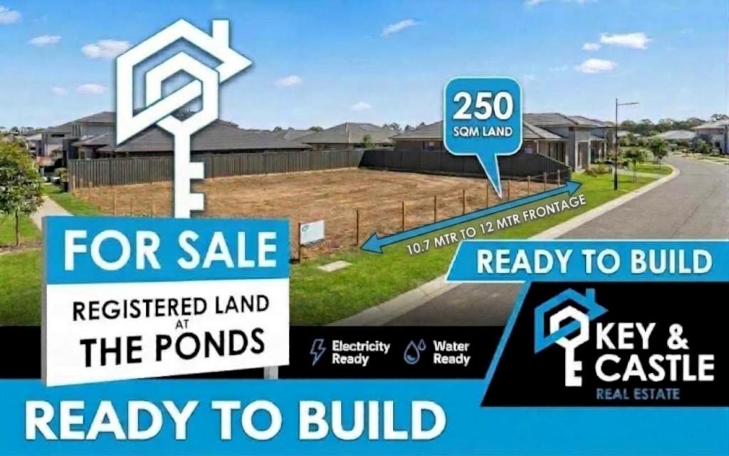 Ready To Build Your Dream Home I Wide Frtg, The Ponds, NSW 2769