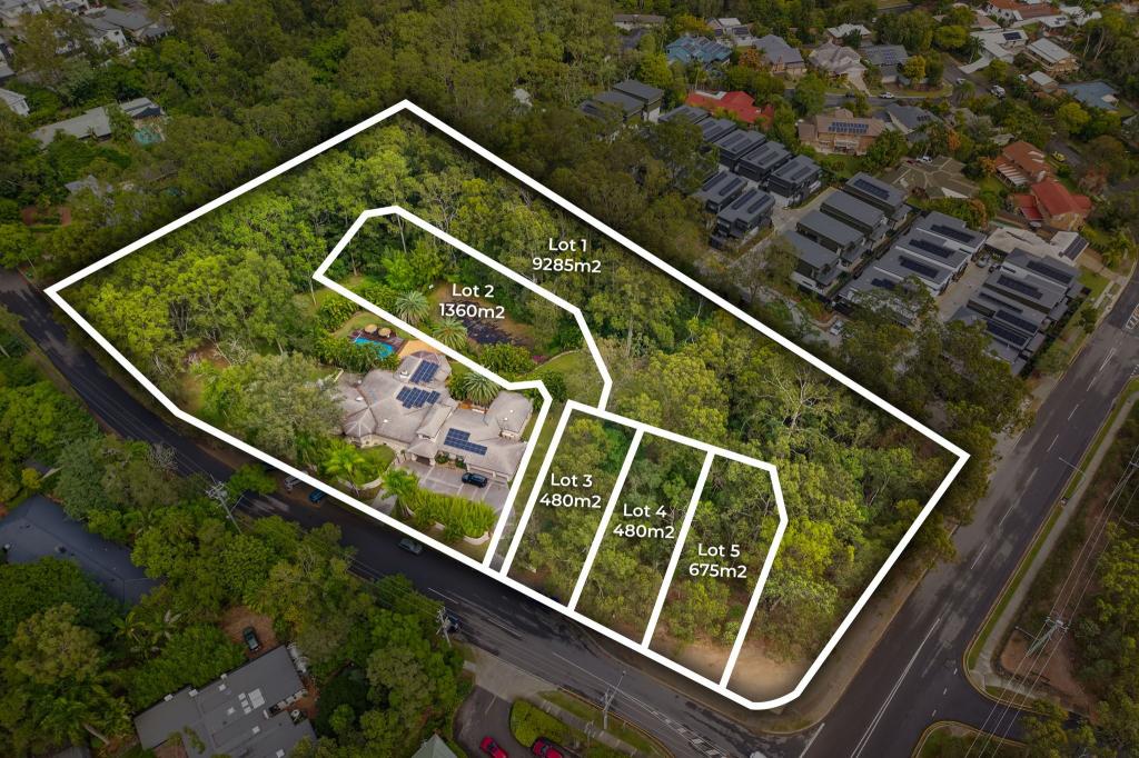 Lots 2 - 5 Kirkdale Rd, Chapel Hill, QLD 4069