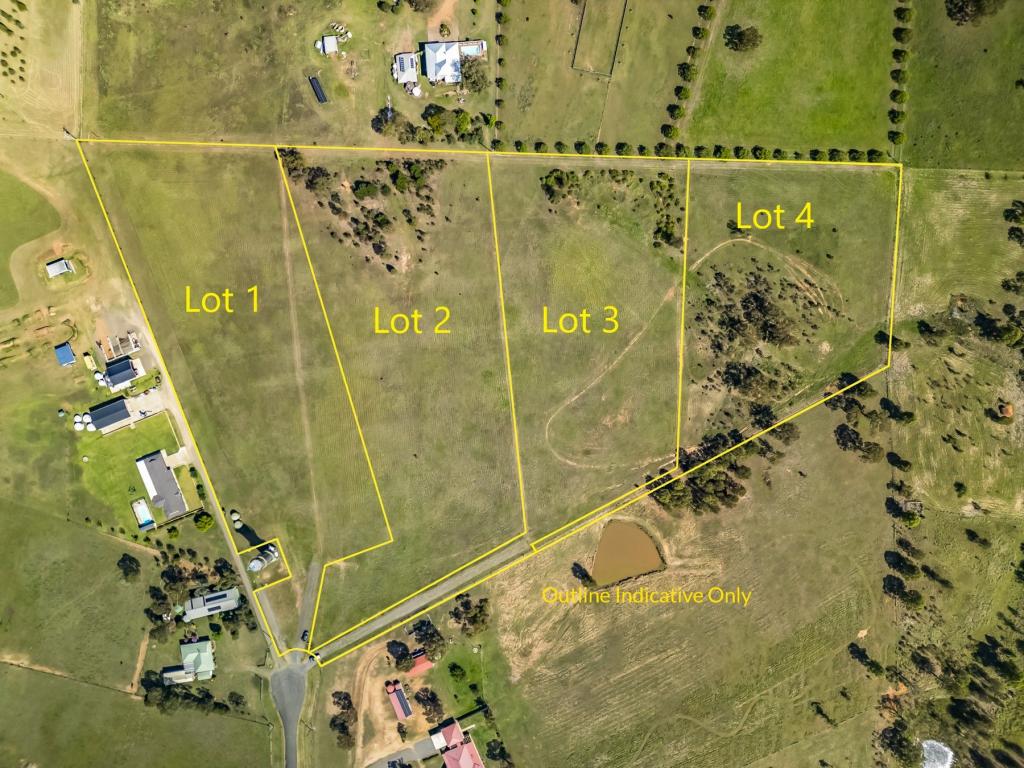 Lots 1-4/170 Minimbah Dr, Whittingham, NSW 2330