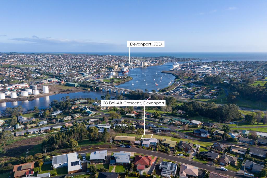 68 & 70 Bel - Air Crescent, East Devonport, TAS 7310