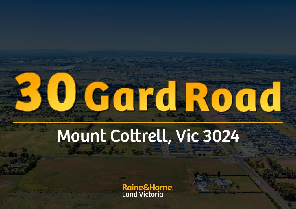 30 Gard Rd, Mount Cottrell, VIC 3024